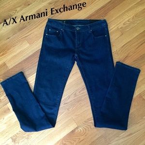 [26] A/X Armani Exchange Jambe Etroite Jeans